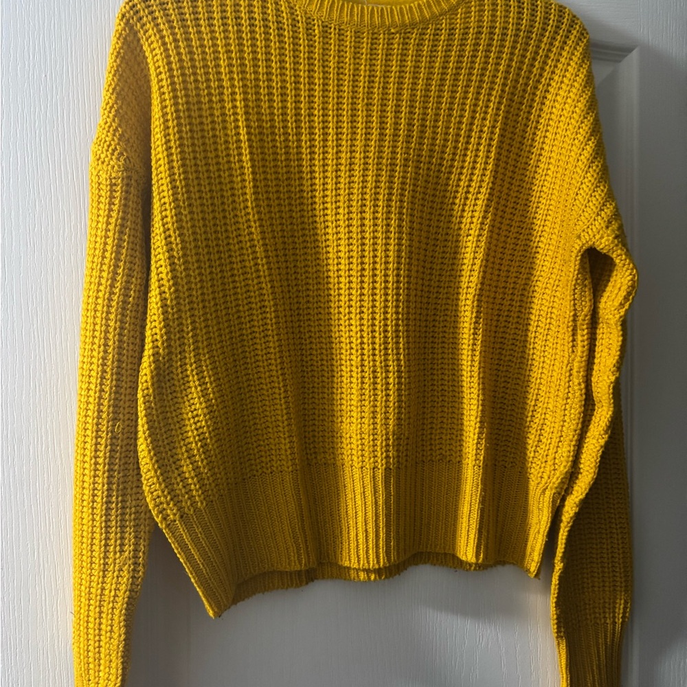 Ardene Yellow Knit Sweater